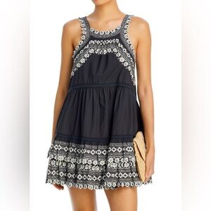 Sea New York Amina Embroidery Tank Dress